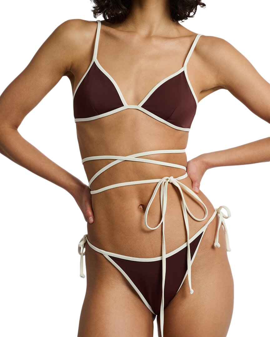Onia Soleil Bikini Top White