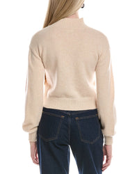 Philosophy Balloon Sleeve Cashmere Sweater