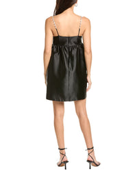 Sandro Silk-Blend Babydoll Dress