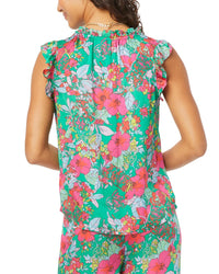 Roller Rabbit Ashbury Floral Steffie Top