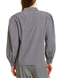 Garrie B Crepe Blouse