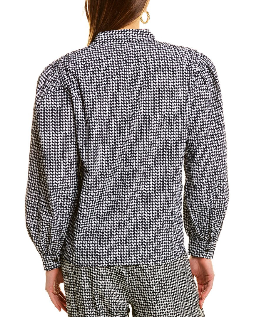 Garrie B Crepe Blouse