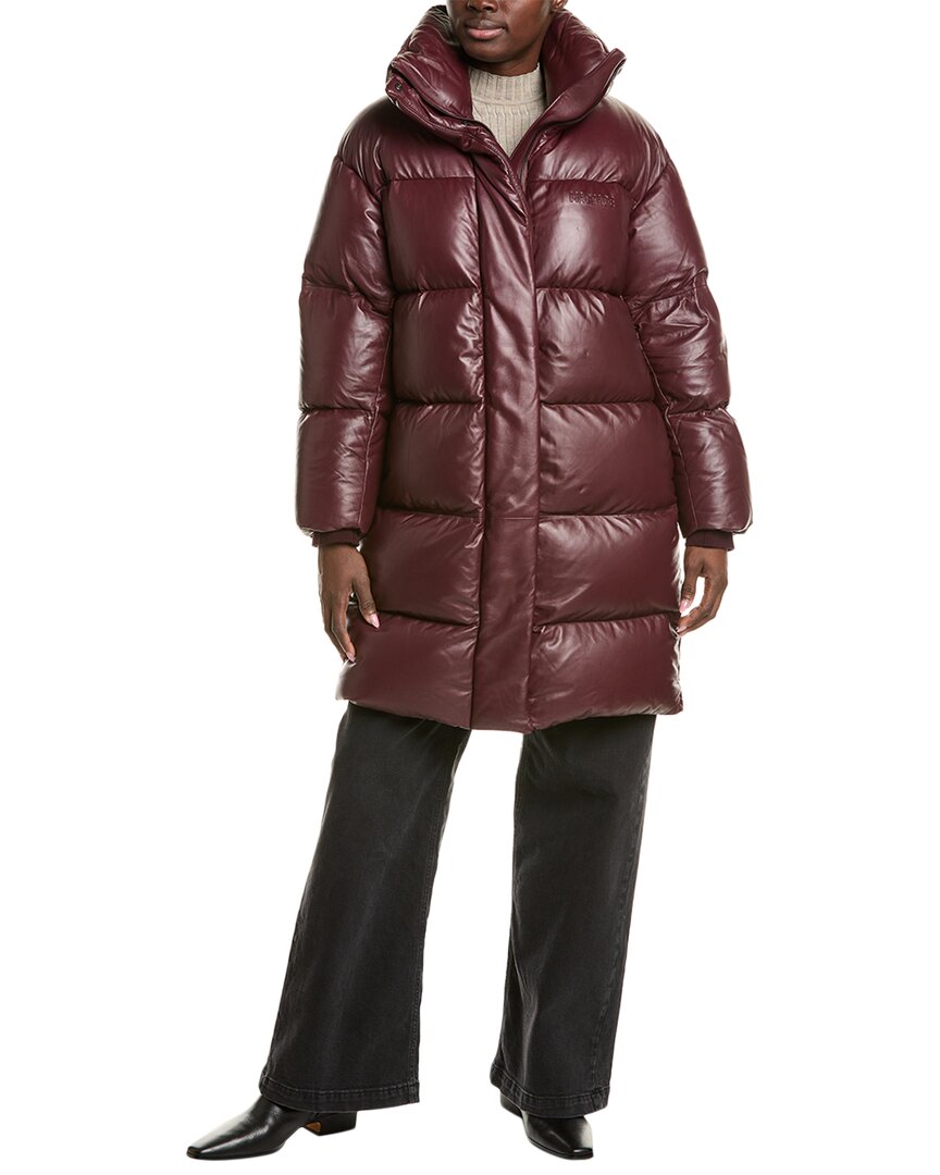 Mackage Saya Quilted Leather Down Coat