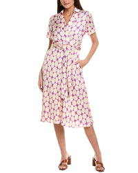 Tahari Asl Midi Dress 4 Purple