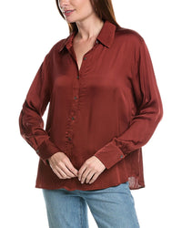 Velvet By Graham & Spencer Bree Top Red Regular 0 (XS)