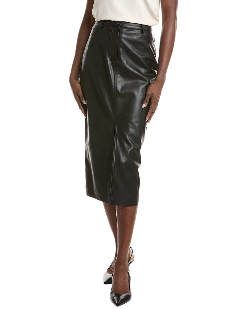 T Tahari Midi Skirt Black