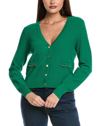 Elie Tahari The Oaklee Cardigan Sweater