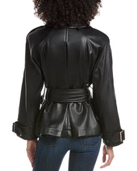 Toccin Brando Belted Biker Jacket