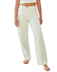 Nelle Atelier The Claire Boyfriend Denim White