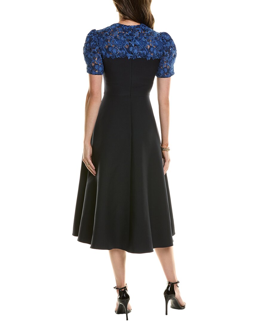 Valentino Wool & Silk-Blend A-Line Dress