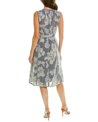 3.1 Phillip Lim Abstract Daisy Fil Coupe Silk-Blend Midi Dress