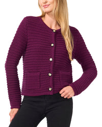 Cece Cardigan Sweater Multi Regular 00 (XXS)