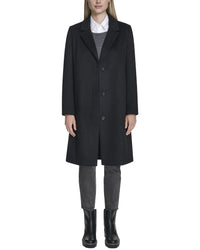 Cole Haan Slick Wool-Blend Coat