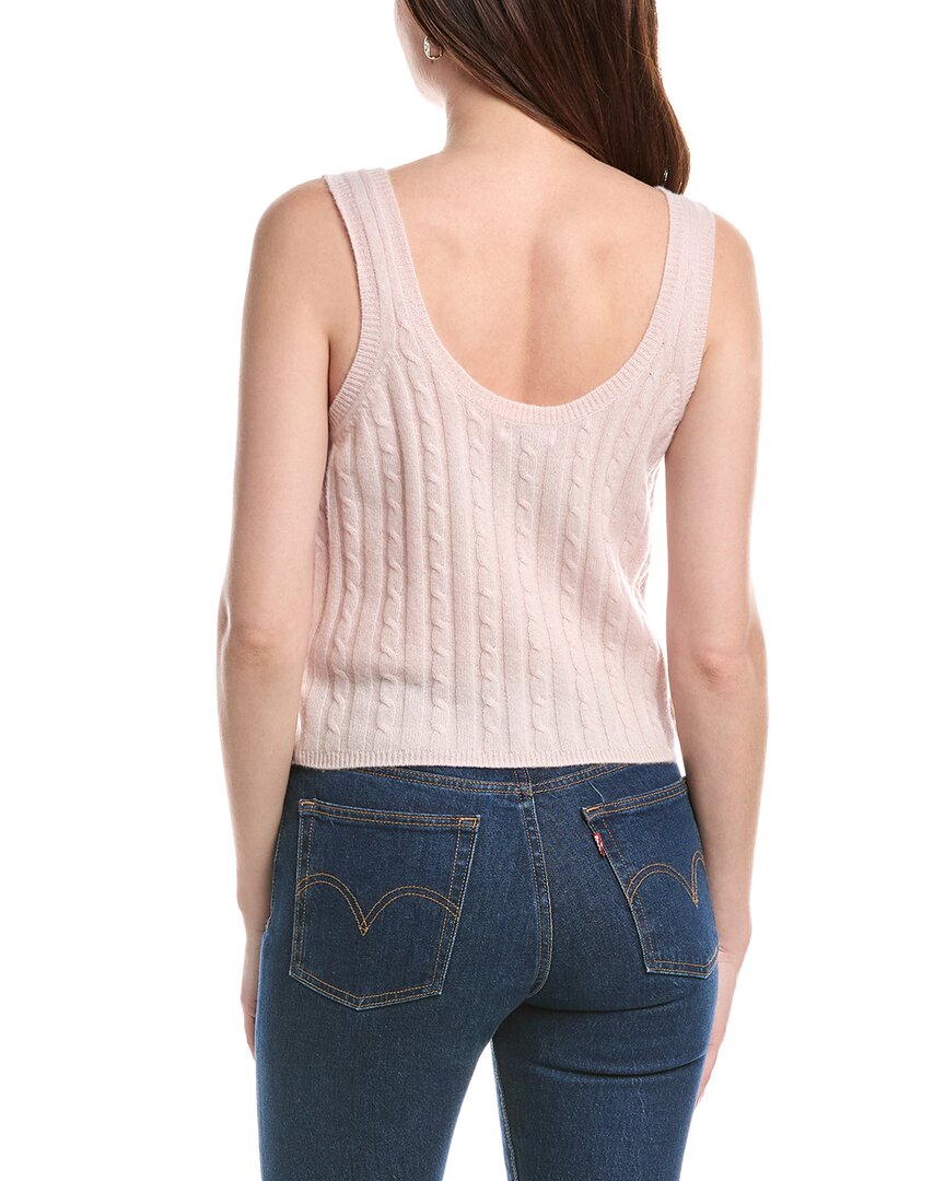 525 America Cable Crop Cashmere Tank
