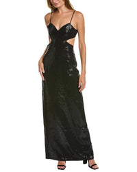 Michael Kors Crepe Cut Out Gown