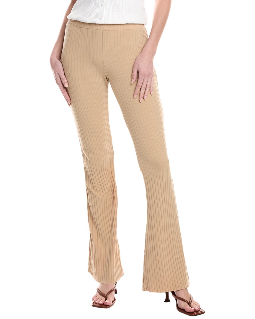 Labiz Lalamia Ribbed Knit Flare Leg Pant