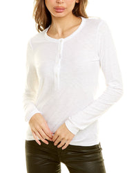 James Perse Jersey Henley Top