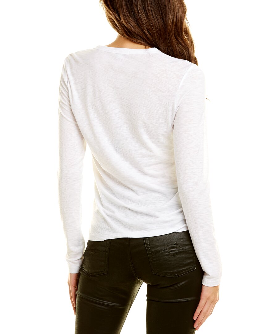 James Perse Jersey Henley Top