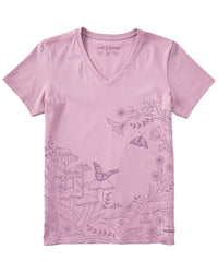 Life Is Good® Crusher V-Neck T-Shirt