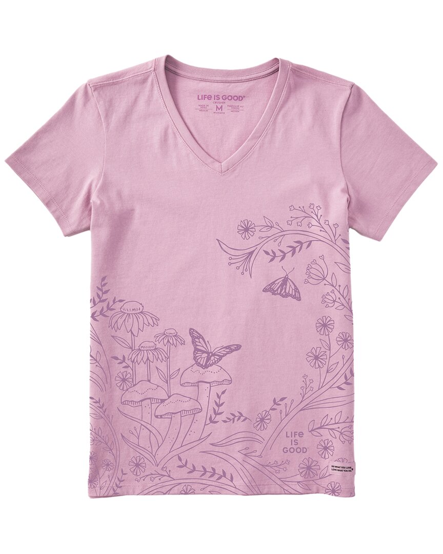 Life Is Good® Crusher V-Neck T-Shirt