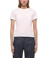 Helmut Lang Logo Slim Tee White