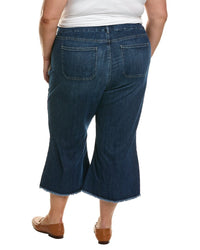 Nydj Plus Patchie Major Wide Leg Capri Fanciful Jean