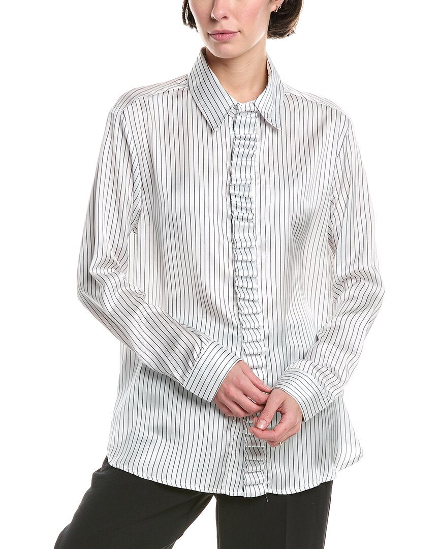 Madison Miles Shirt White