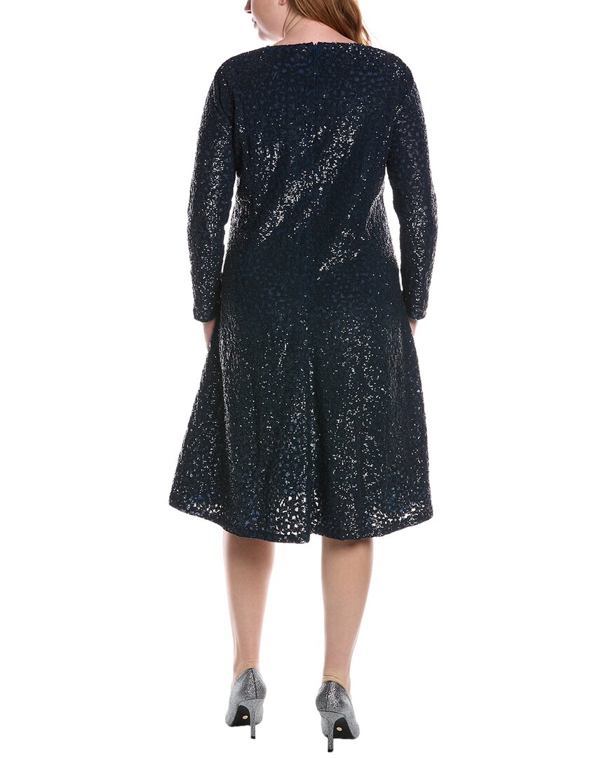 Michael Kors Collection Sequin Flare Midi Dress