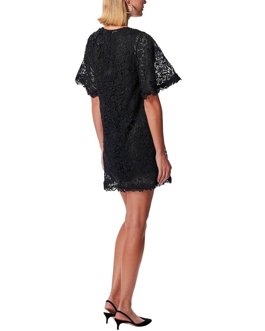 Carolina Herrera Flutter Sleeve Shift Dress