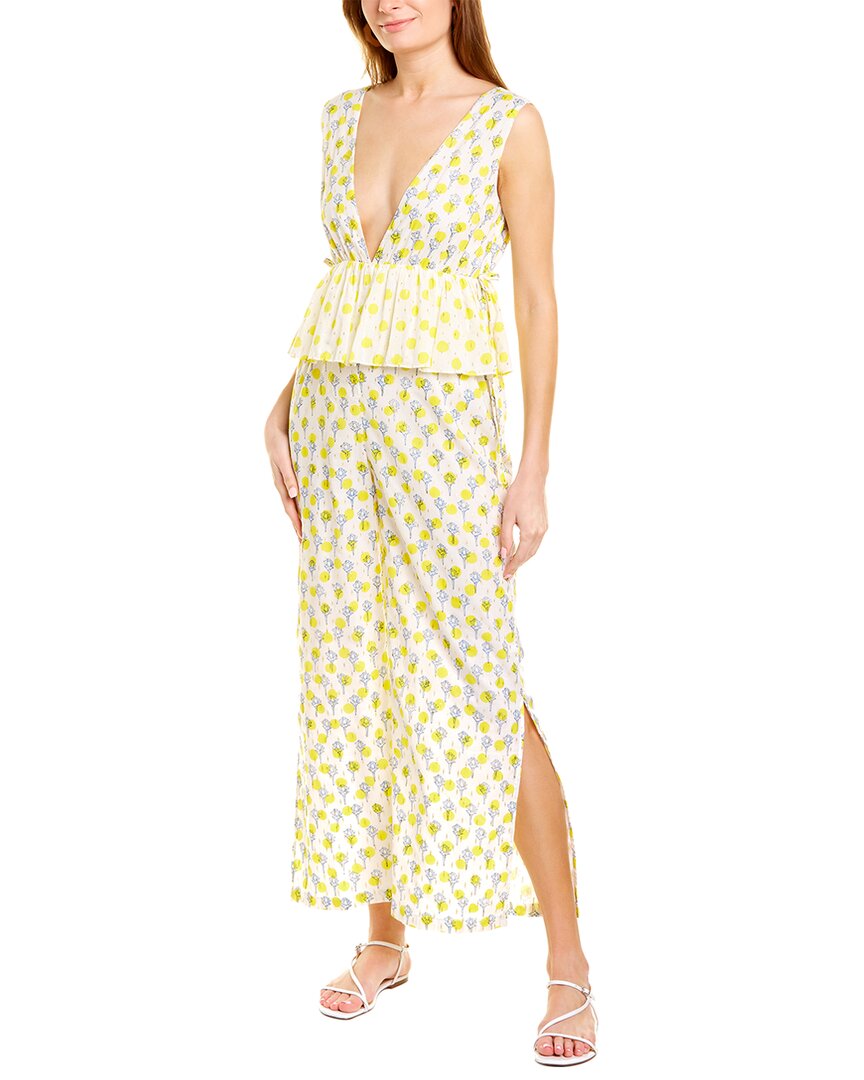 Ash & Eden Shental Jumpsuit Yellow