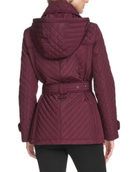 Andrew Marc Brinklee Belted Trench Coat