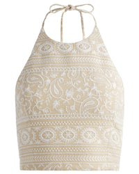 Alice + Olivia Jaymee Crop Top