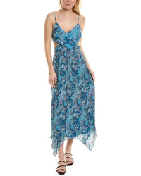 Ramy Brook Moor Maxi Dress Blue