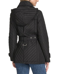 Andrew Marc Brinklee Belted Trench Coat