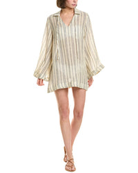 Lisa Marie Fernandez Linen-Blend Beach Cape Mini