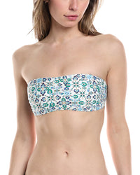 Monte & Lou Charmed Bandeau Top Green