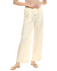 Nanette Nanette Lepore Contrast Drawstring Pant White