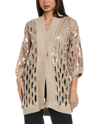 Brunello Cucinelli Linen & Silk-Blend Sweater
