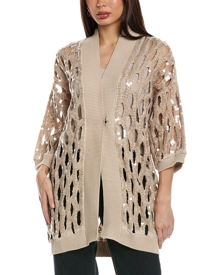 Brunello Cucinelli Linen & Silk-Blend Sweater