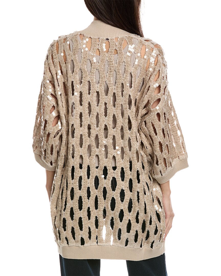 Brunello Cucinelli Linen & Silk-Blend Sweater