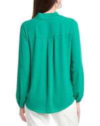 T Tahari Button-Down Blouse