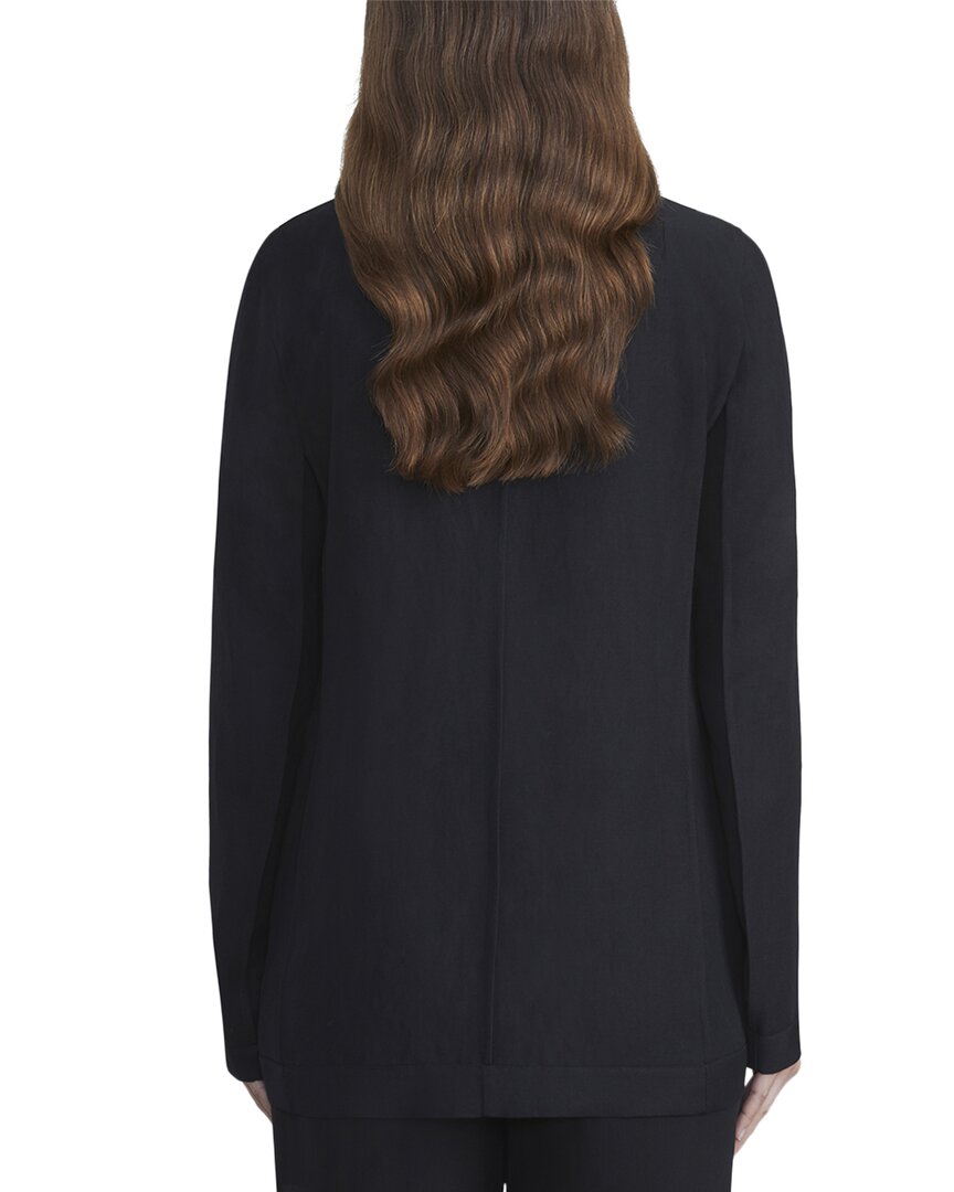 Lafayette 148 New York Inside Out Seam Linen-Blend Blazer