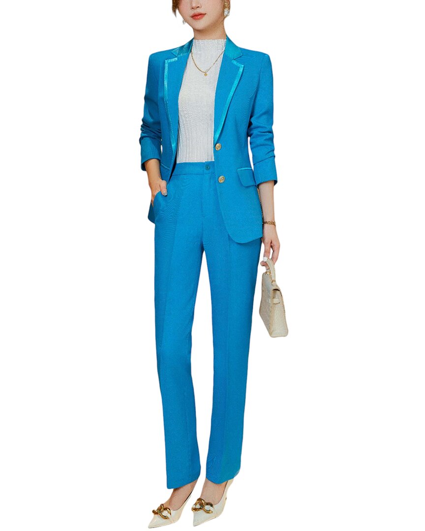 Bossy Chic Bossy Chic 2Pc Blazer & Pant Set