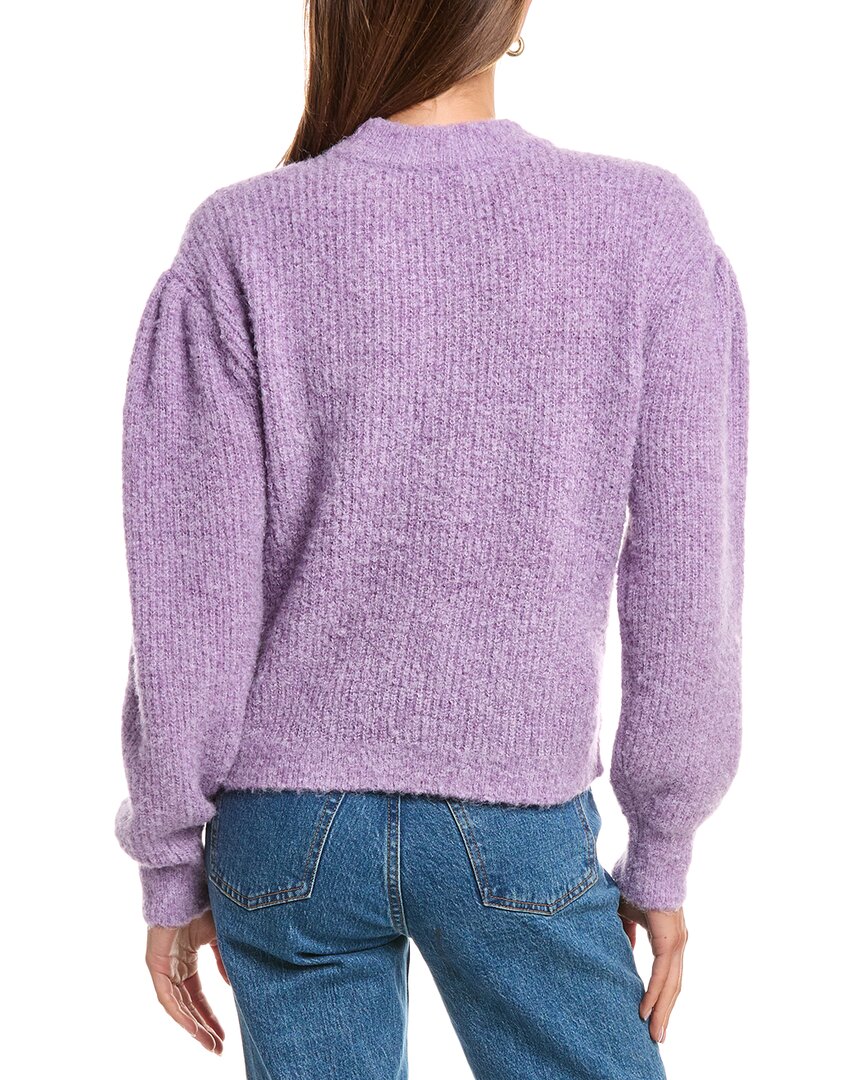 525 America Boucle Puff Sleeve Pullover