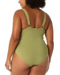 Anne Cole Classic Square Neck One-Piece
