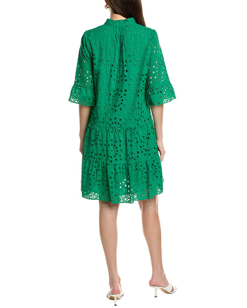 Anne Klein Eyelet Shirt Dress