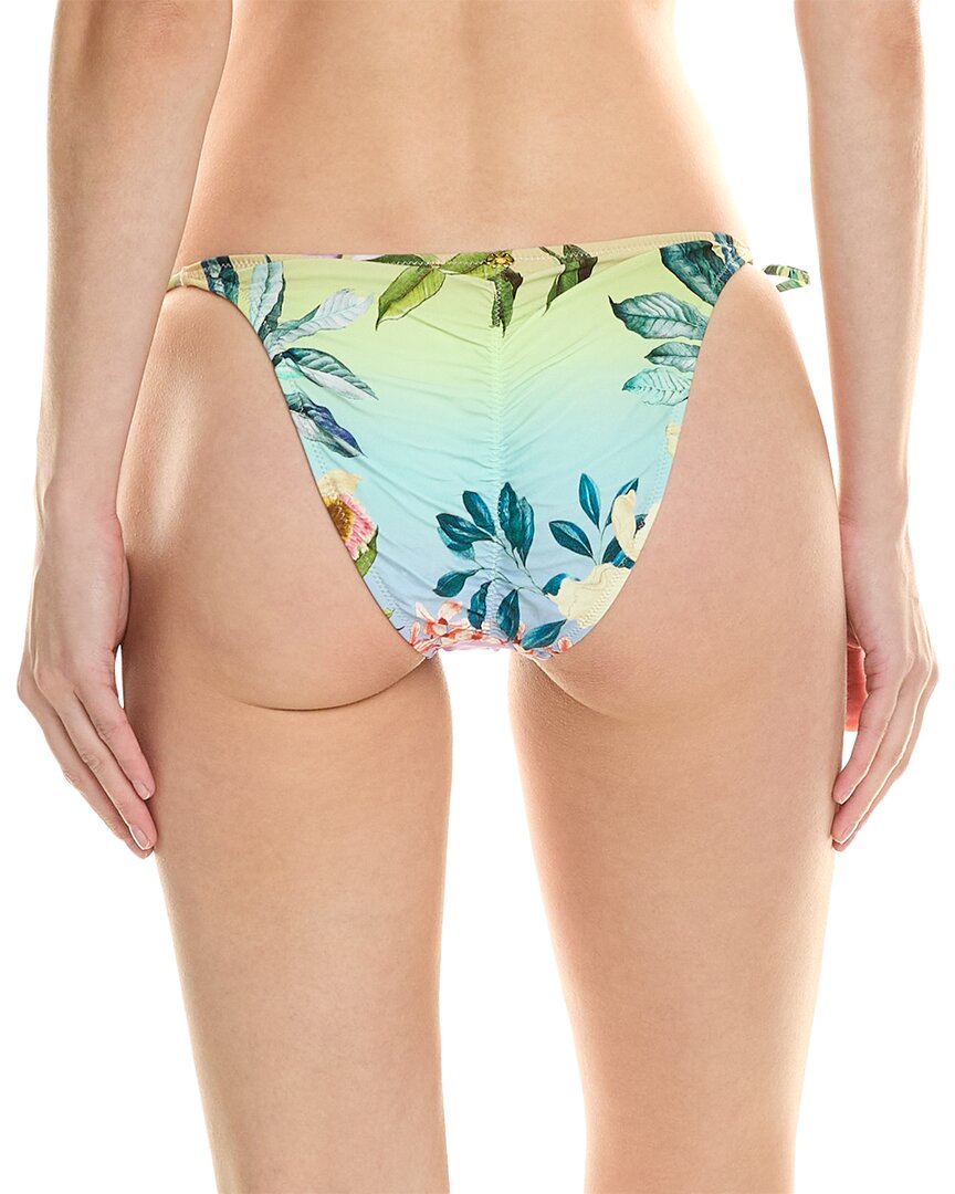 Pq Swim Ruched Tie Full Bikini Bottom