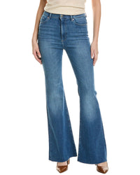 Dl1961 Rachel Driggs Ultra High-Rise Flare Jean Blue
