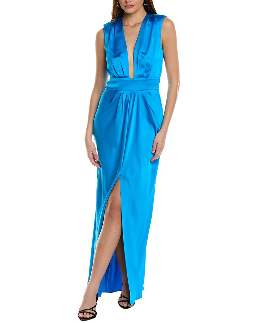 Ramy Brook Quinn Gown Blue