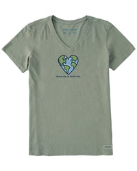 Life is Good® Life Is Good® Crusher V-Neck T-Shirt